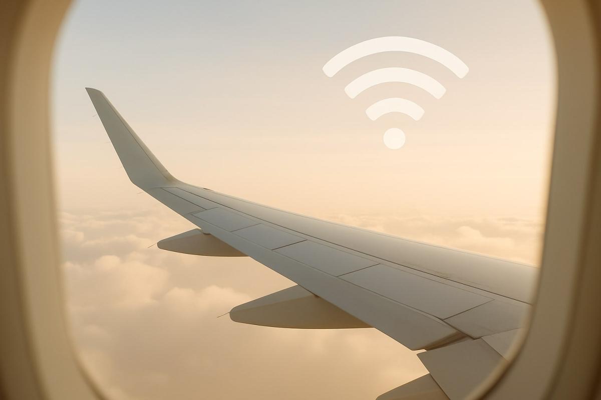 ¿Wi-Fi en el avión? Sí, pero funciona de manera diferente a casa